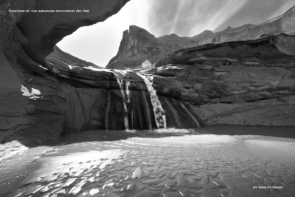 Canyons of The American Southwest No 746 B&W