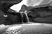 Canyons of The American Southwest No 746 B&W